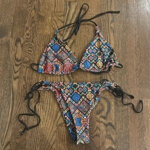 Aztec Print Bikini